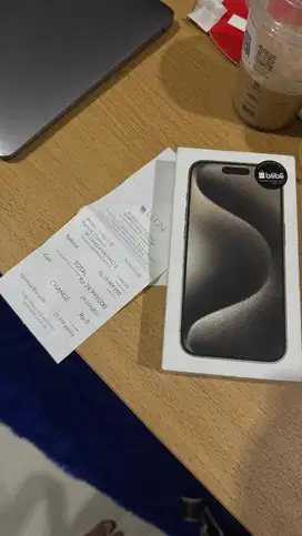 iphone 15 pro 1 TB, resmi indonesia Ibox/Bli Bli