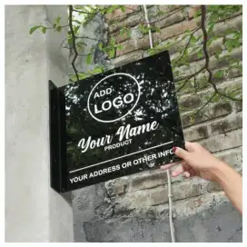 Huruf Timbul//Papan Nama//Neon Box//Reklame//Akrilik//DLL