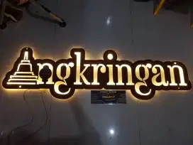 Huruf Timbul//Papan Nama//Neon Box//Reklame//Akrilik//DLL