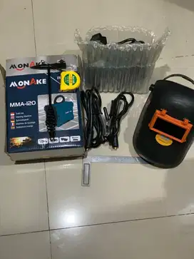 MESIN LAS TRAVO INVERTER SMAW MONAKE MMA-120 SEPERTI BARU