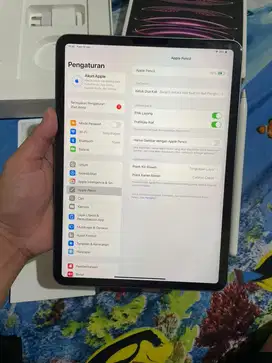 Ipad pro gen 4 M2 256 wifi ibox include apple pencil gen2