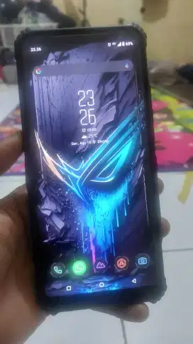 Asus rog phone 2 fullset 8/128 mulus terawat