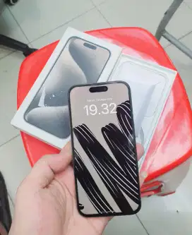 Iphone 15 Pro 5G Natural Titanium ibox resmi