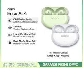 Oppo Enco Air4 White ORI - BARU Tersegel