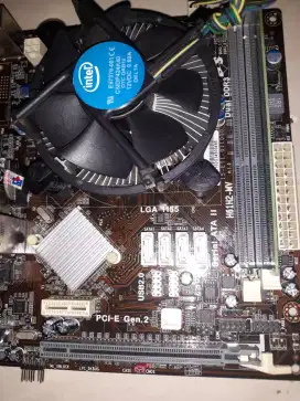 Paket mobo h61 i3 gen3 ram 2gb