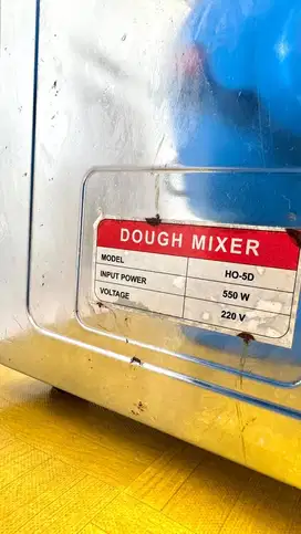 Dough Mixer Adonan Horizontal