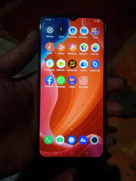Jual hprealme c12 ram 3/32gb hp+sofces+temper glass mulus bgus