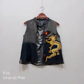 Jaket Denim Unisex Dragon s23