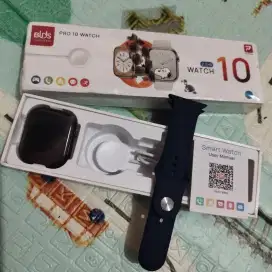 BUDS Smartwatch 10 Pro Series Blue Navy
