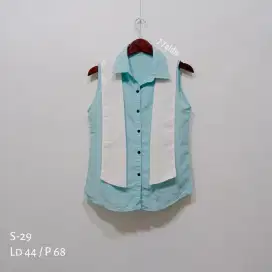 Baju / Atasan Wanita Sky Blue s29