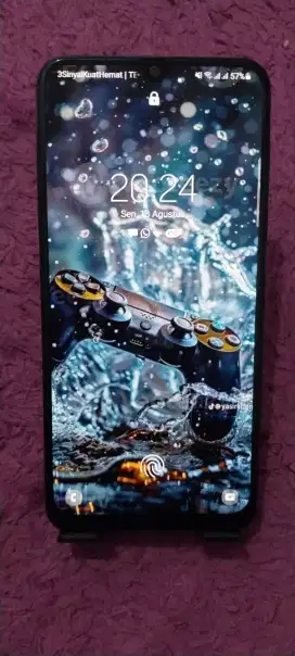Samsung A50 fullset ram 6/128 ada noda pink setitik mode gelap ilang