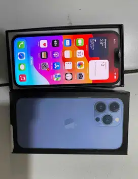 Iphone 13 promax sierra blue 128