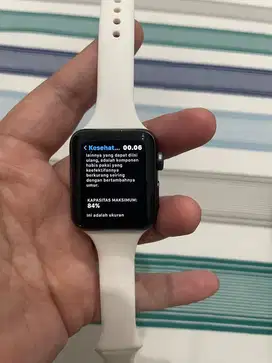 Iwatch gen 3 38mm fullset indonesia
