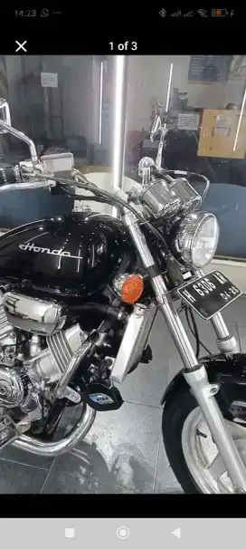 Moge harley honda magna vf750cc kondisi gress full paper