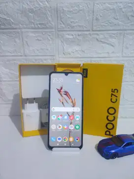POCO C75 NFC 8+8/256 FULLSET ORI MULUS