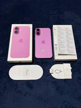 IPHONE 16 128 IBOX BH 100 MULUS