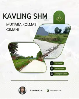 KAVLING SHM STRATEGIS DI CIMAHI – UNIT TERBATAS