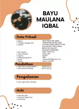 CARI LOKER, Pengalaman admin di toko sembako selama 1-2tahun,
