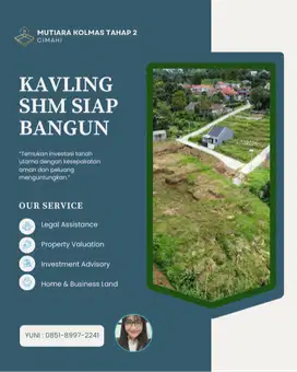 KAVLING SHM STRATEGIS DI CIMAHI – UNIT TERBATAS