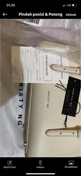 Christy NG Egsell White FULLSET ORIGINAL