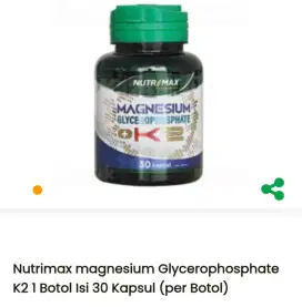 Vitamin B kompleks dan Magnesium