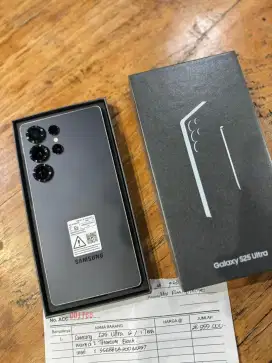 SAMSUNG S25 ULTRA 5G 1TB (1000GB) LIKE NEW GARANSI RESMI INDO PANJANG