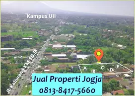 Cocok Bangun Kos Tanah Pekarangan Dijual Cepat 6Km Kampus UGM JOGJA