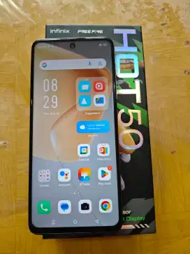 Infinix Hot 50 6/256 mulus fullset masih garansi