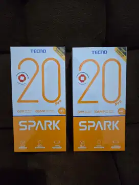 Tecno Spark 20 Pro Ram 12/256 BARU
