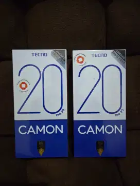 Tecno CAMON 20 Pro 5G  Ram 8/256 BARU