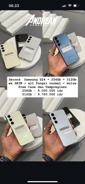 Samsung S24 256gb