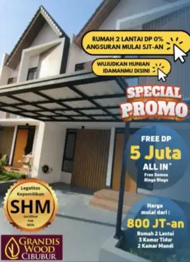 Jual rumah kes / kpr bank di kranggan cibubur jati sampurna