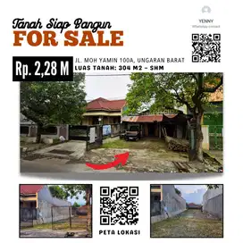 Tanah siap bangun lokasi strategis untuk usaha atau tempat tinggal