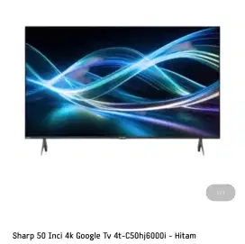 SHARP LED GOOGLE TV 4K 4T-C50HJ60001I