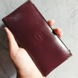 Dompet Cartier Long Wallet Original Second Murah
