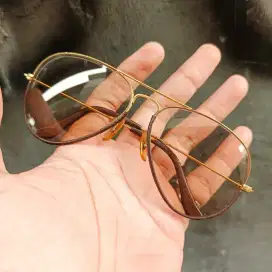 Kacamata BL aviator Leather made in usa Second murah