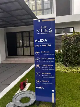 Rumah Baru Garansi 10 Th 2 Lt  Kompleks BSB The Miles Mijen