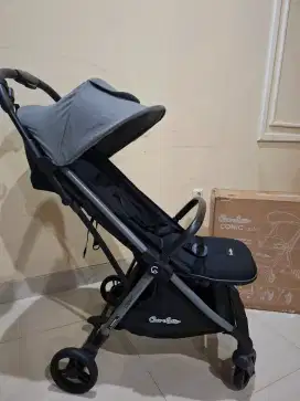 Stroller cocolate Conic Auto Black seperti Baru
