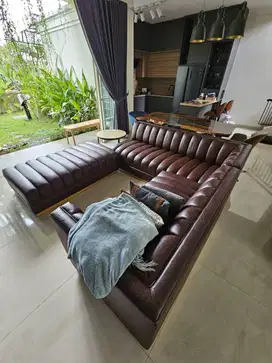 Sofa Merah Luxury Xionco Dekoruma Pemakaian 1 Tahun