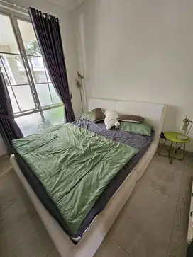 Dipan + Kasur 180 cm Re-born tech Matras Ortopedic Pemakaian 1 Tahun