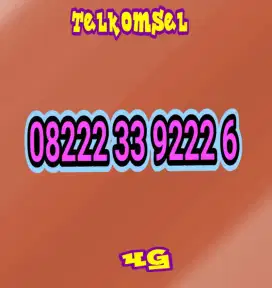 Nomer cantik Telkomsel dobel triple 222
