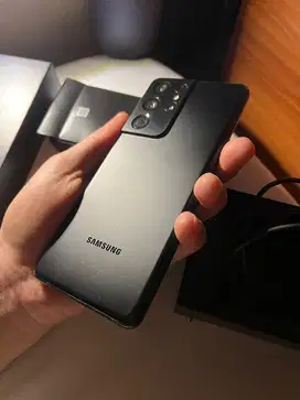 samsung s21 Ultra 256GB RAM 12 GB  - minus lcd garis