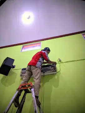 PASANG AC, CUCI AC, SERVICE AC, TUKANG LISTRIK, MESIN CUCI DLL