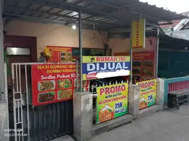 Rumah tinggal siap huni di antapani cocok buat usaha warung atau bisn