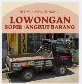 Dibutuhkan Sopir dan Buruh Angkut Material Toko
