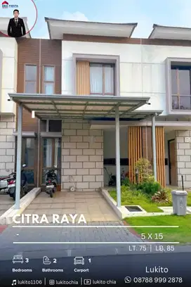 Dijual Murah Rumah Baru Citra Raya Full Furnished Selangkah ke Mall