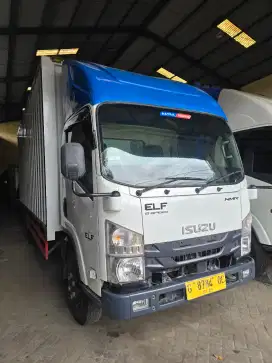 FS Isuzu NMR81 150PS Asli Long Box Besi Jumbo 28kubik 2023 pmk 2024