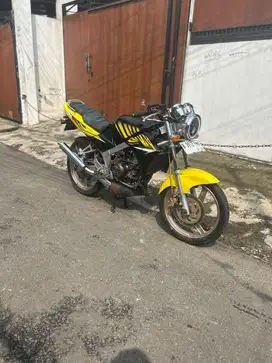 Ninja r asli putih converd Ss kuning