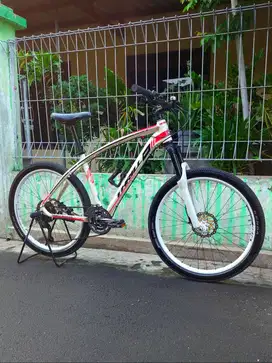 Sepeda Mtb Thrill Agent Merah Putih