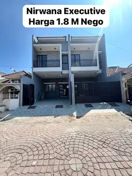 RUMAH BARU MINIMALIS 2LANTAI NIRWANA EKSEKUTIF WONOREJO SURABAYA